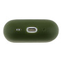Чехол TPU Spigen Leather Armor для Airpods Pro, Dark Green