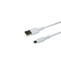 Автомобильное Зарядное Устройство Ridea RCC-21112 Grand Micro-USB USB 2.4A 1m, White