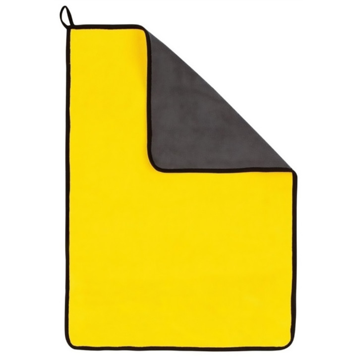 Микрофибра 30*60см для автомобиля, Yellow-Grey
