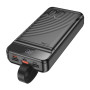 Внешний аккумулятор Power Bank Hoco J123B Element 22.5W PD20W 30000 mAh, Black