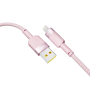 USB-кабель Ridea RC-CP43 ColorPro Lightning 12W 1.2m, Pink