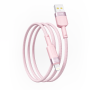 USB-кабель Ridea RC-CP43 ColorPro Lightning 12W 1.2m, Pink