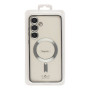 Чехол TPU Metallic Full Camera with Magsafe для Samsung Galaxy S25 5G silver