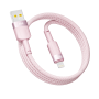 USB-кабель Ridea RC-CP43 ColorPro Lightning 12W 1.2m, Pink