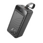 Power Bank Hoco J123C Element 22.5W+PD20W с цифровым дисплеем 60000 mAh, Black