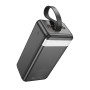 Power Bank Hoco J123C Element 22.5W+PD20W с цифровым дисплеем 60000 mAh, Black