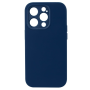 Чехол-накладка Baseus Liquid Silica Gel Case + Glass 0.22mm для Apple iPhone 14 Pro ARYT001703 blue