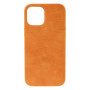 Чехол-накладка Leather Croc Case для Apple iPhone 12 Pro Max orange