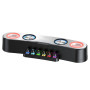 Портативная колонка Bluetooth XO F36 Speaker c RGB подсветкой 2400mAh, Black