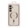Чехол TPU Metallic Full Camera with Magsafe для Samsung Galaxy S25+ 5G rose gold