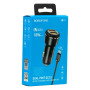 Автомобильное зарядное устройство Borofone BZ17 QC3.0 3A 18W Micro, Black