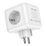 Сетевой разветвитель Borofone BAC11 USB PD 40W / 2Type-C EU, White