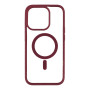 Чехол накладка NEW TPU Color with Magsafe для iPhone 15 Pro Max red