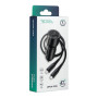 Автомобильное зарядное устройство Ridea RCC-47115 QPow Pro  USB / Type-C 47.5W cable Type-C to Lightning, Black