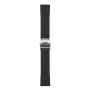 Универсальный ремешок Silicone + Metal lock для Samsung / Amazfit / Huawei 22mm, Black