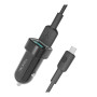 Автомобильное Зарядное Устройство Ridea RCC-21212 Grand Type-C 2USB, Black