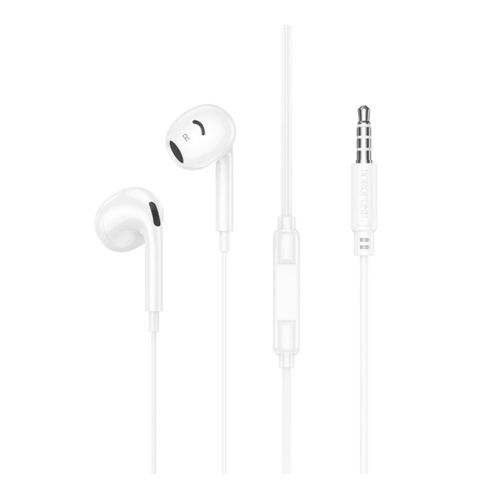 Проводные Наушники Borofone BM96 1.2m, White