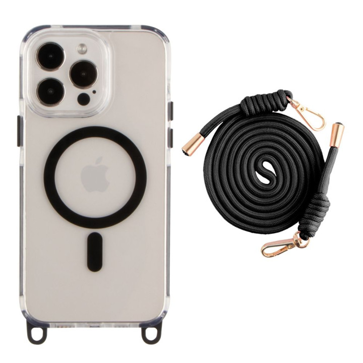 Чехол TPU+PC LanyardCase with MagSafe для iPhone 14 Pro Max