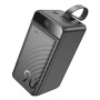 Power Bank Hoco J123D Element 22.5W+PD20W с цифровым дисплеем 90000 mAh, Black