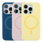 Чехол - накладка Silicone Case with Magsafe для iPhone 15 Pro