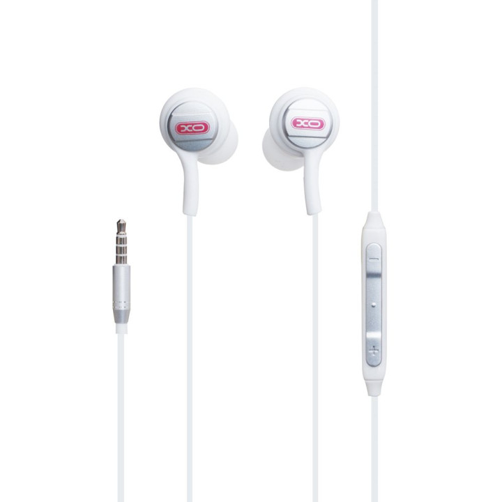 Наушники-гарнитура XO S21 jack 3,5 мм, White