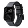 Ремешок Leather - Silicone для Watch 38 / 40 / 41 mm, Black