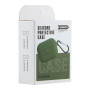 Чехол-футляр для наушников Silicone Fashion Case with Hook для Airpods 3, Dark Green