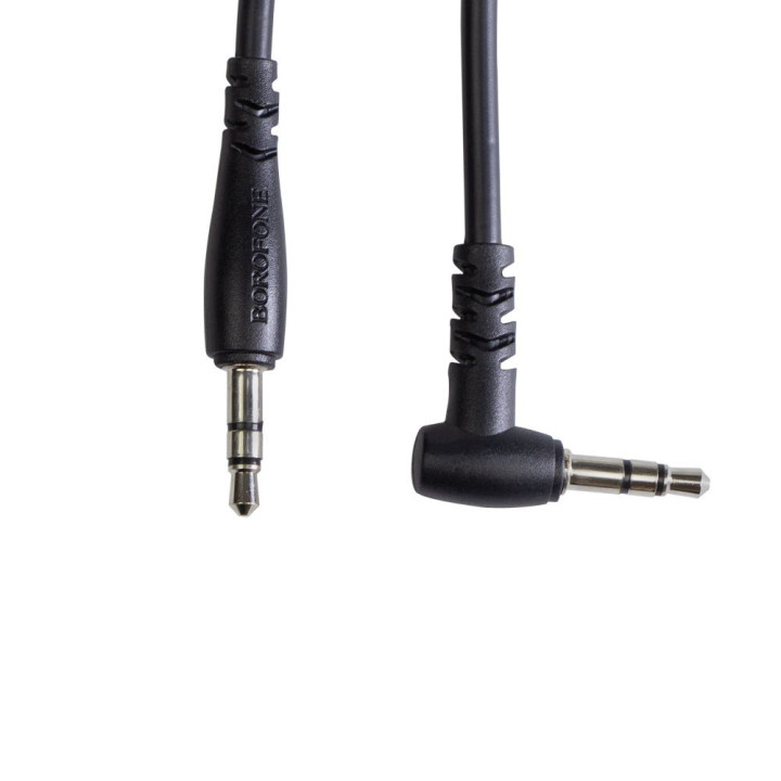 Кабель Aux Borofone BL10 2M, Black