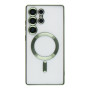 Чехол TPU Metallic Full Camera with Magsafe для Samsung Galaxy S25 Ultra 5G