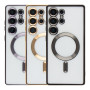 Чехол TPU Metallic Full Camera with Magsafe для Samsung Galaxy S25 Ultra 5G
