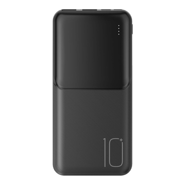 Power Bank XO PR251 Lighted Mobile Power 5V / 2A 10000 mAh, Black