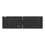 Беспроводная складная клавиатура JEQANG JB-828 Foldable Bluetooth, Black