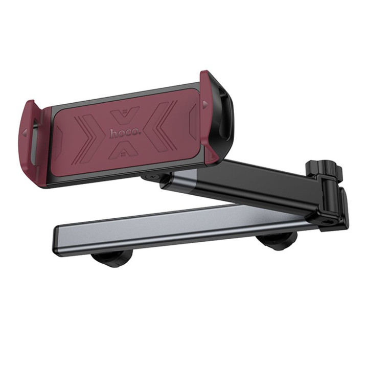 Автодержатель Hoco H69 Telescopic 4.5-13 inch, Black-Red