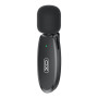 Микрофон петличный беспроводной XO MKF010 Twin Type-C / Lightning 70mAh, Black