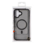 Чехол накладка TPU + PC Anti Drop with MagSafe для iPhone 16 Plus black