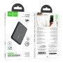 Внешний аккумулятор Power Bank Hoco J140A Tony PD20W 5000mAh, Black
