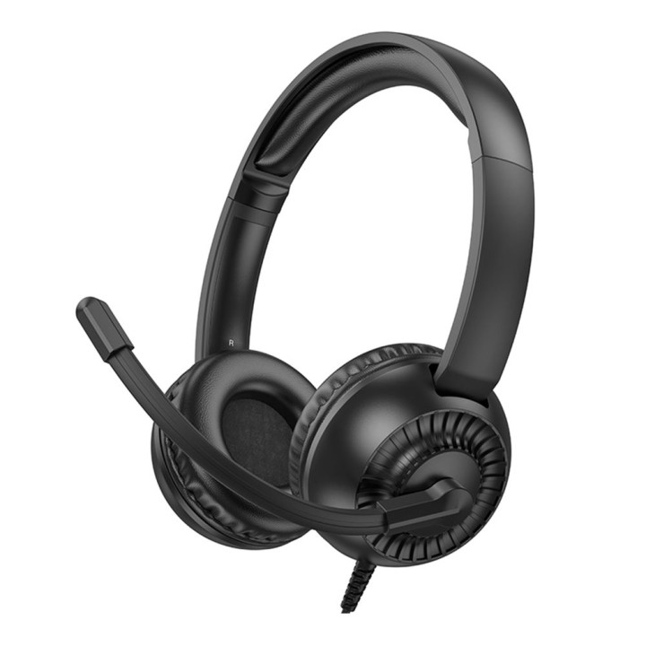 Игровые наушники Hoco W112 Pure 1.8м, Black