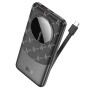 Power Bank Hoco Q29 Nobility 22.5W+PD20W с кабелем Type-C 10000mAh, Black
