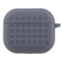 Чехол-футляр для наушников Silicone Fashion Case with Hook для Airpods 3, Grey