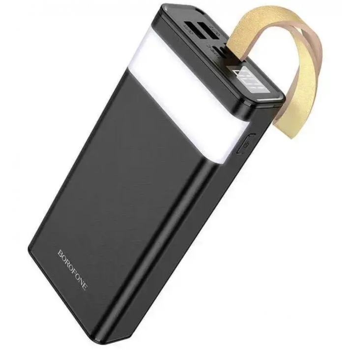 Купить Портативная батарея Power bank Borofone BJ18 Coolmy digital display с фонариком 20000 mAh, Black
