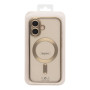 Чехол TPU Metallic Chrome Full Camera with Magsafe для iPhone 16 chrome gold