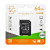 Карта Памяти T&G MicroSDXC & Adapter UHS-3 Class 10 64gb, Black
