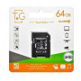 Карта Памяти T&G MicroSDXC & Adapter UHS-3 Class 10 64gb, Black
