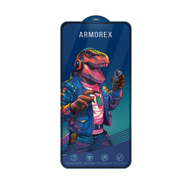 Защитное стекло ARMOREX 5D High-Alum AntiDust для iPhone 17 Pro