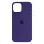 Чехол-накладка MagSafe Silicone Case SplashScreen для Apple iPhone 12 / 12 Pro amethyst