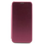 Кожаный чехол-книжка Premium Edge для Samsung Galaxy M14 5G bordo