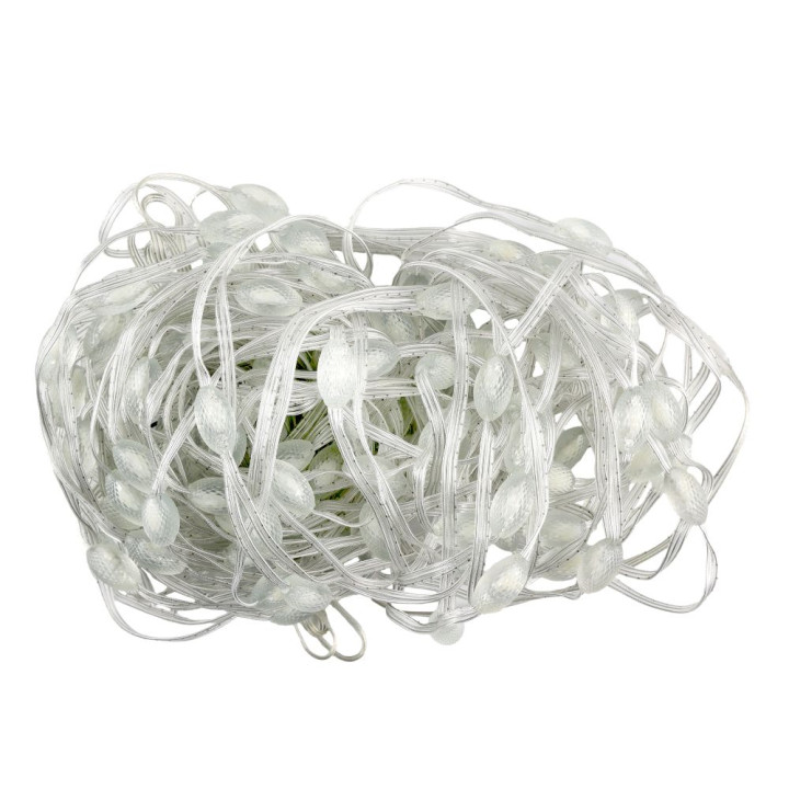 Садовая RGB гирлянда DX-24020-Rugby-RGBIC-20M, White