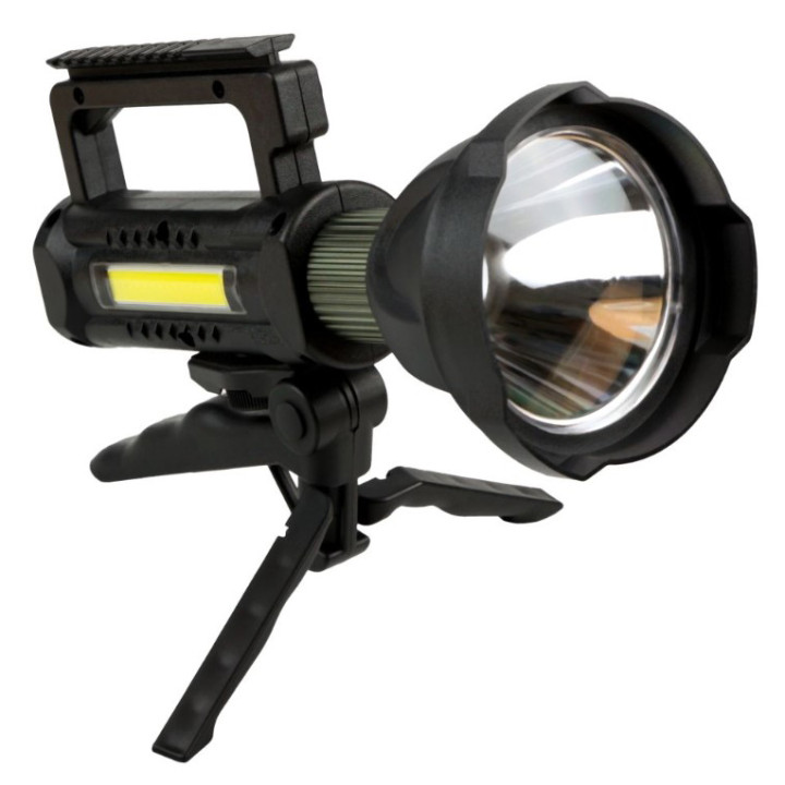 LED Фонарь W592, Black