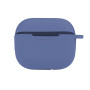 Чехол-футляр для наушников Silicone Case with microfibra для Airpods 4, Royal blue