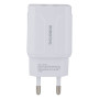 Сетевое Зарядное Устройство Borofone BA37A 2USB 2.4A 12W cable MicroUSB 1m, White